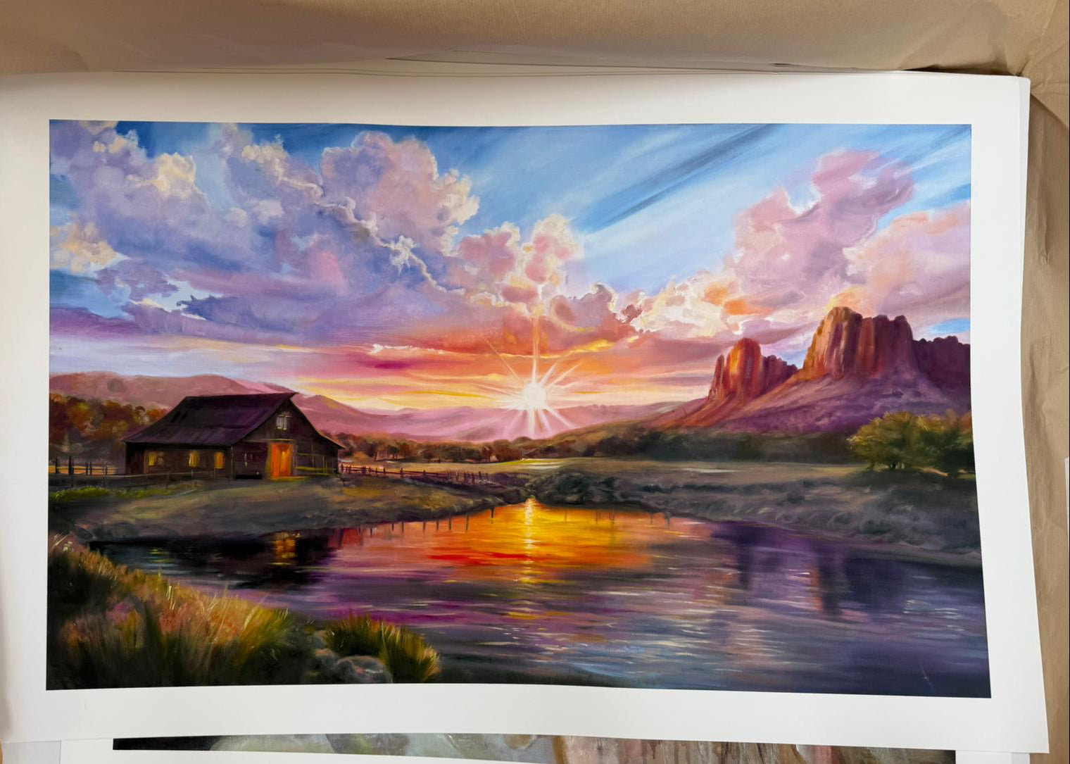 Heaven, Somewhere XL limited edition print- Paper