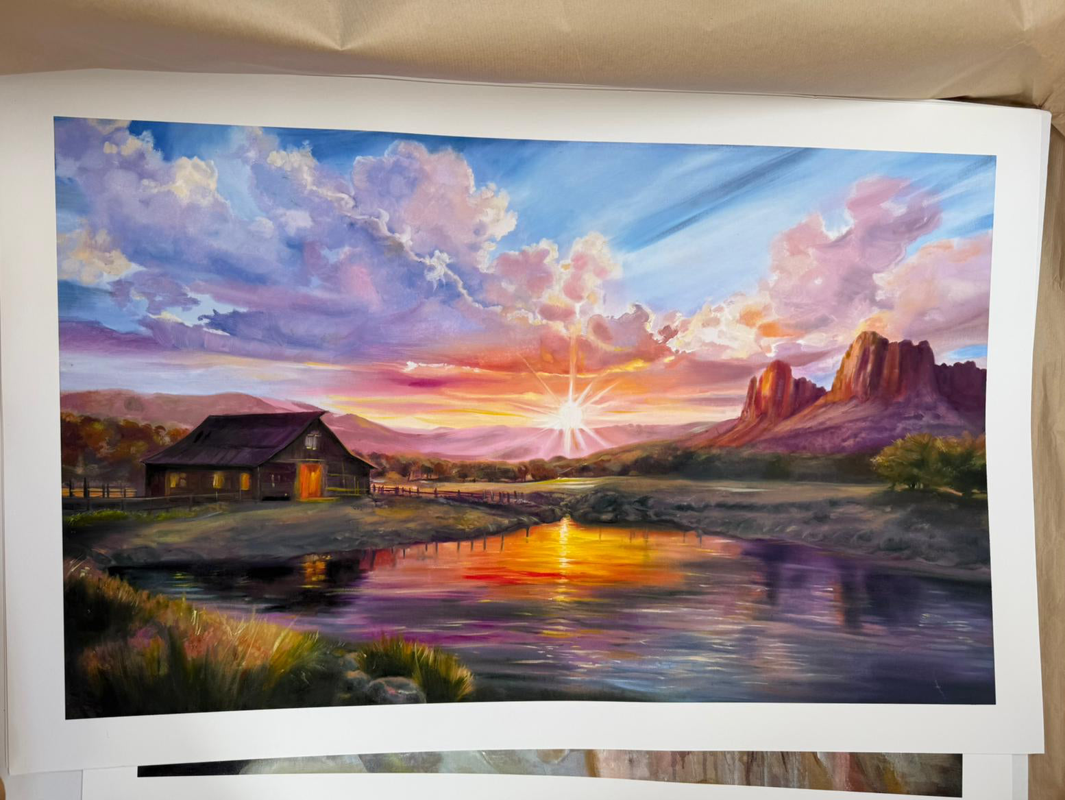 Heaven, Somewhere XL limited edition print- Paper