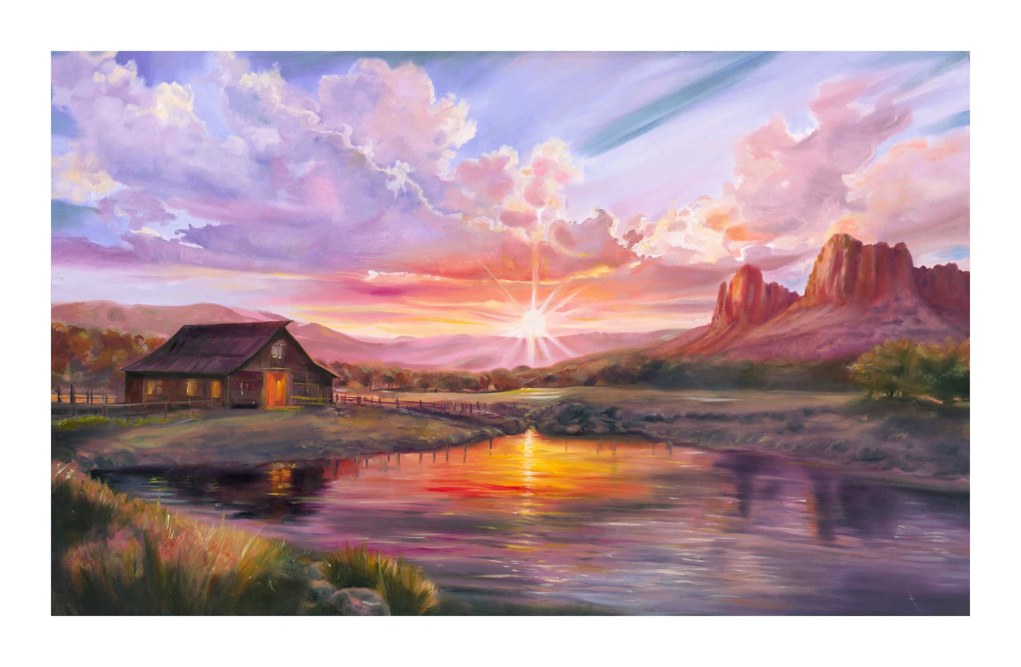 Heaven, Somewhere XL limited edition print- Paper